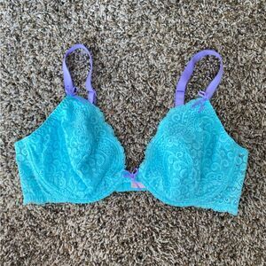 Victoria's Secret Y2K Early 2000s Lightly Lined Lace Underwire Bra 38C NWT